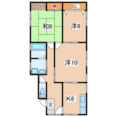 盛岡駅 バス19分  工学部東口下車：停歩8分 1階の物件間取画像